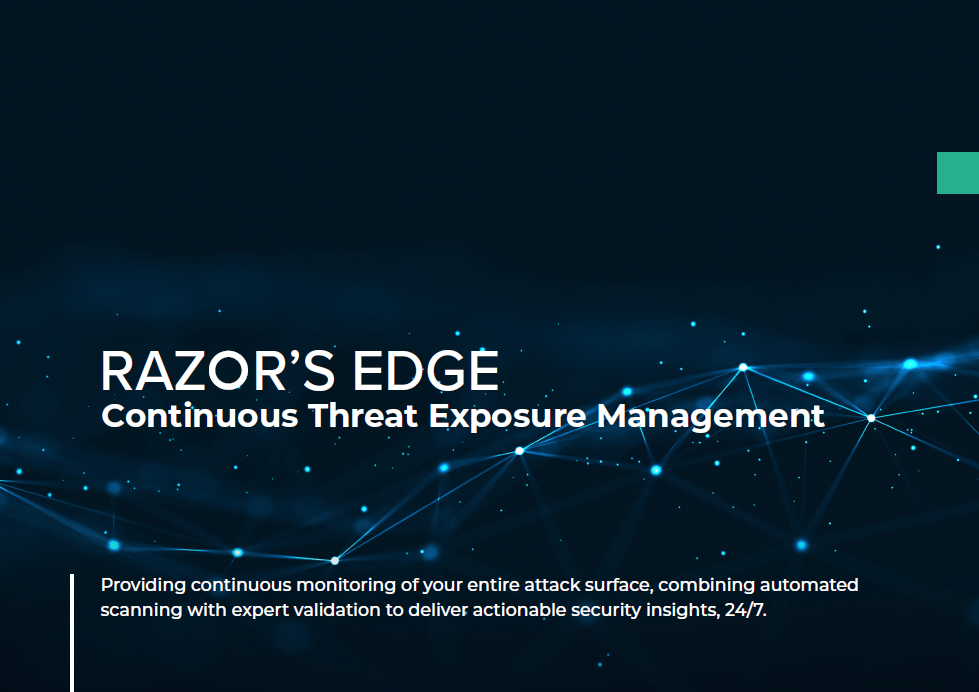 Razor's Edge CTEM Brochure